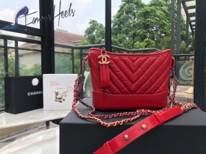 Chanel Gabrielle Bag 20cm Red CB465478755 